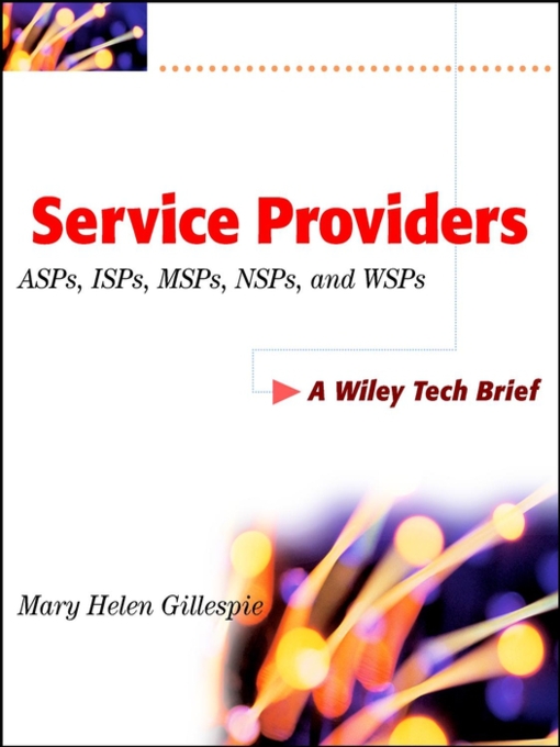 Title details for Service Providers by Mary Helen Gillespie - Available